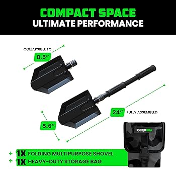 英7” Re-Vels Midnight Stroll 45JAR235 Top Rank Internation /00080 Amazon.com : Rhino USA Survival Shovel w/Pick - Heavy Duty